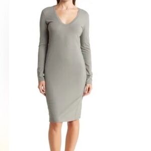 GAP Pure Blue Bodycon Midi Dress, size S